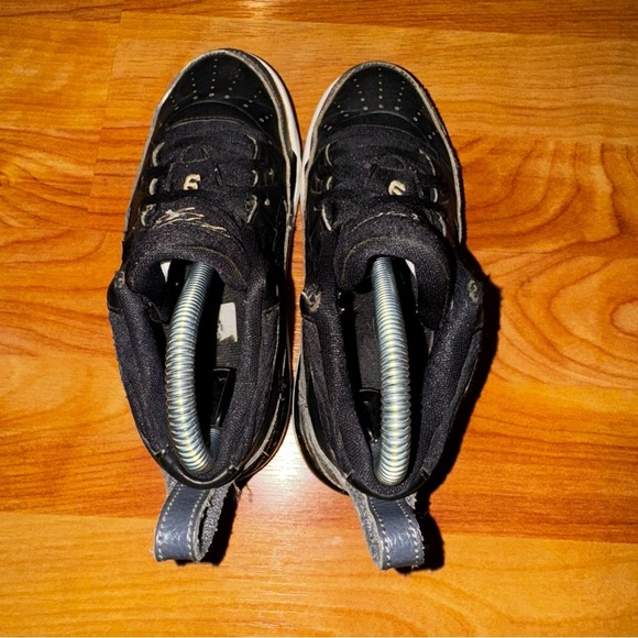 Little Kid’s Air Jordan Flight Shoes 2014 Black/White Size 12C 654976 005 RARE! - Picture 7 of 11